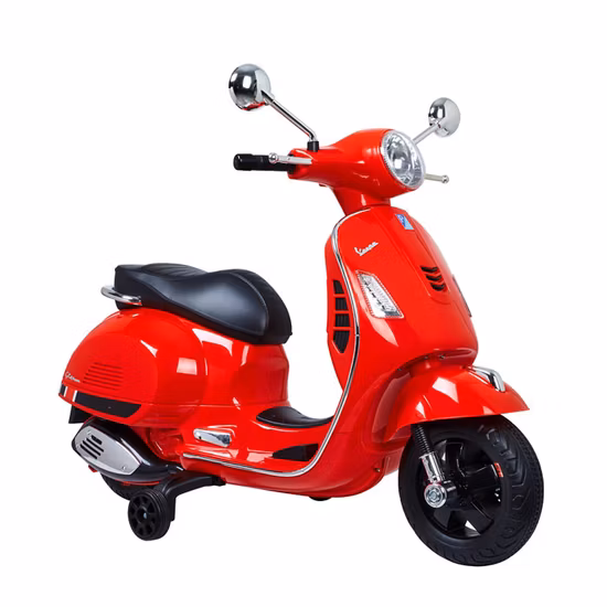 Fashion Kids Motorcycle B/O Licensed Vespa Children Electric Car Ride