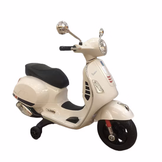 Fashion Kids Motorcycle B/O Licensed Vespa Children Electric Car Ride