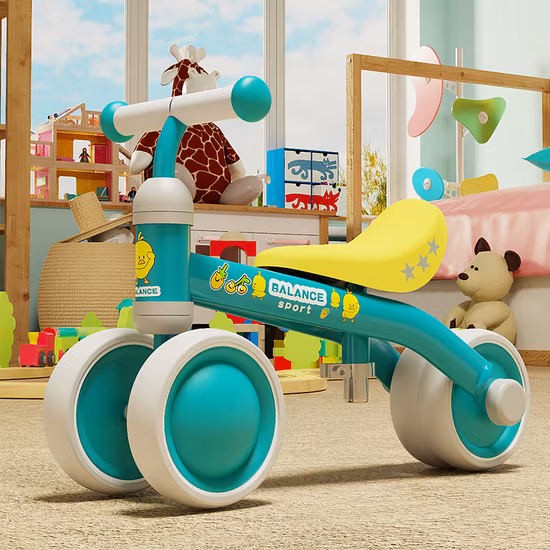 Multi Functional 2 in 1 Ride on Toy Running Bike Classic Kids Balance Bike Designed for 2 Years Old Baby