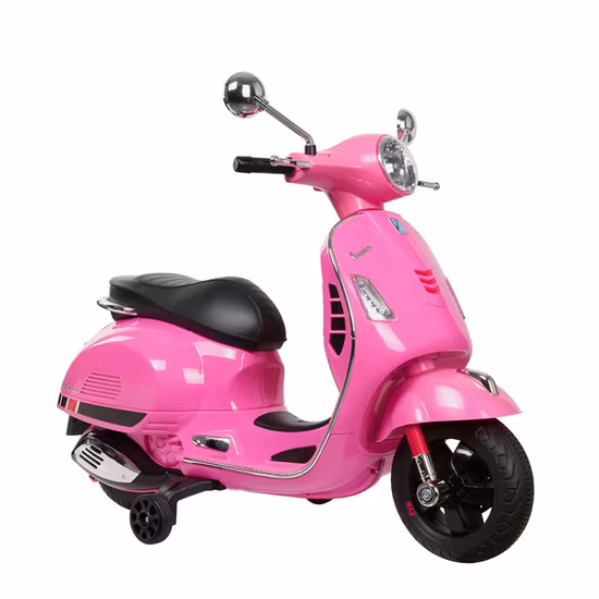 Giro in auto elettrica per bambini Vespa con licenza B/O per motociclette alla moda