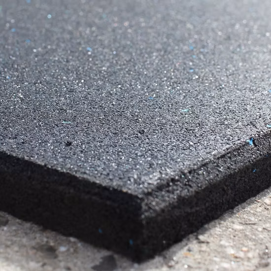 Pavimentazione per palestra in granuli di gomma fine EPDM di grado premium 15 mm