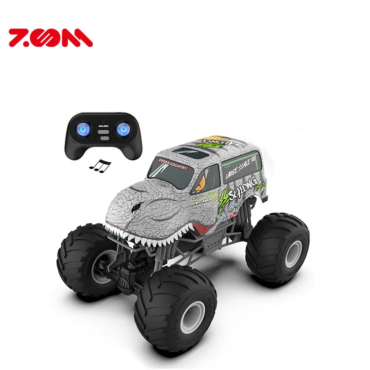 Monster Truck giocattolo per bambini in scala 1: 6 con caricatore USB Auto remote
